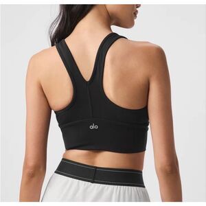 ALO Yoga Wild Thing Black Bra Size Large